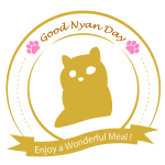 キャットフードのロゴをイメージして作成。